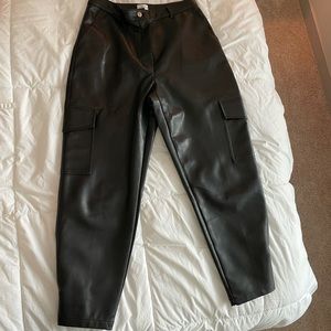 Aritzia leather pants